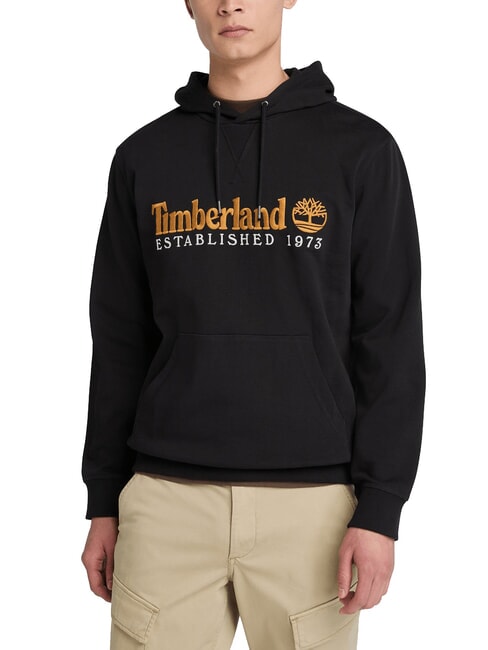 TIMBERLAND ESTABILISHED 1973 Sweatshirt à capuche NOIR - Pulls molletonnés