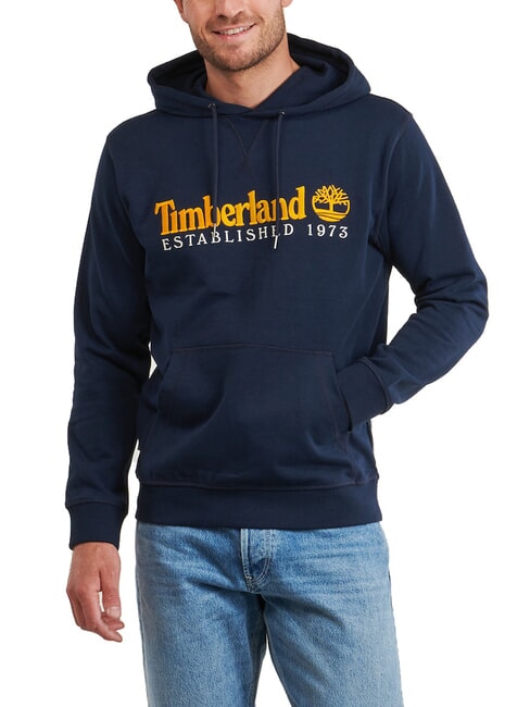 TIMBERLAND ESTABILISHED 1973 Sweatshirt à capuche saphir noir - Pulls molletonnés