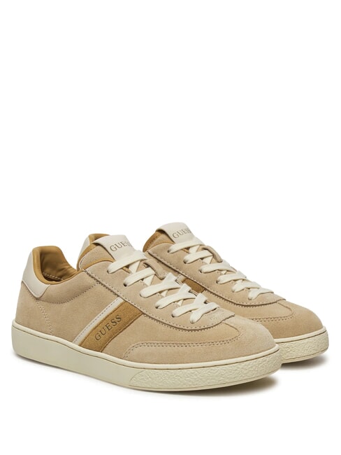 GUESS NOLINAS Baskets BEIGE - Chaussures Femme