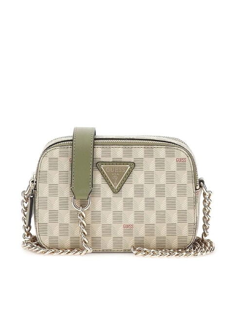 GUESS G WAVE  Mini sac à bandoulière pour appareil photo logo sage - Sacs pour Femme