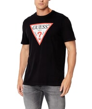 GUESS TRI LOGO T-shirt en cotton - T-shirt