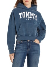 TOMMY HILFIGER TH JEANS Sweat à capuche pour femme - Sweat-shirts pour femmes