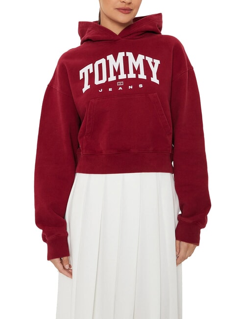 TOMMY HILFIGER TH JEANS Sweat à capuche pour femme tapis rouge - Sweat-shirts pour femmes