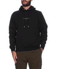 TOMMY HILFIGER TH Sweatshirt à capuche noir - Pulls molletonnés - 1