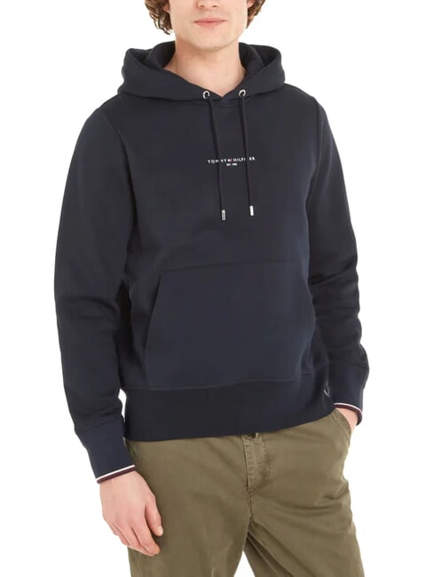 TOMMY HILFIGER TH Sweatshirt à capuche ciel du désert - Pulls molletonnés