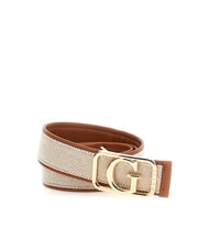 GUESS SEBINA Ceinture avec insert en toile - Ceintures