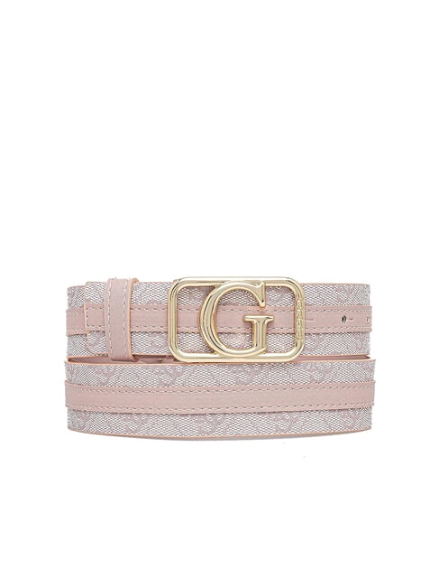 GUESS ZAMIRA Ceinture imprimée avec logo 4G logo d'orchidée - Ceintures