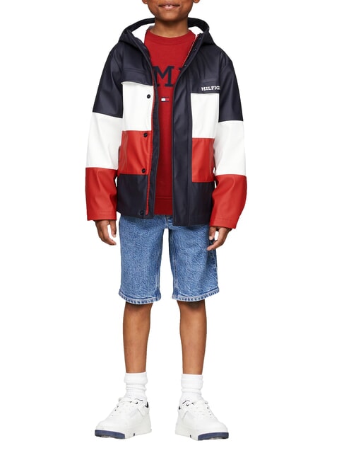 TOMMY HILFIGER TH KIDS Veste rouge / blanc / bleu - Bébé Vestes