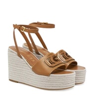 GUESS TANVEE Sandales espadrilles compensées hautes - Chaussures Femme