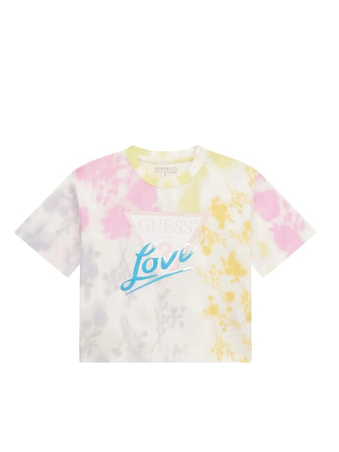 GUESS KIDS MIDI T-shirt imprimé à manches courtes grande fleur ombragée ao - Tee-shirt enfant