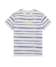 GUESS KIDS T-shirt rayé à manches courtes - Tee-shirt enfant