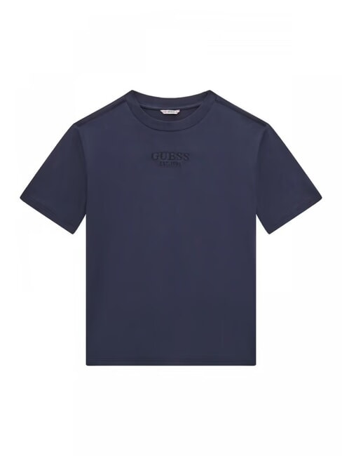 GUESS KIDS T-shirt à manches courtes avec logo brodé smartblue - Tee-shirt enfant