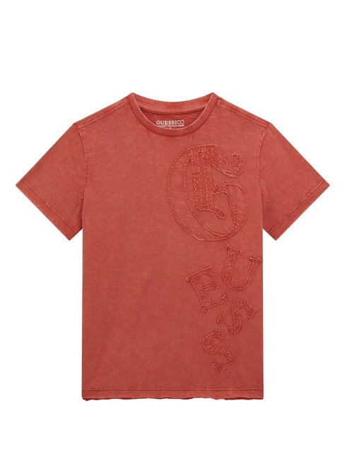 GUESS KIDS GARMENT T-shirt à manches courtes rouge cardinal - Tee-shirt enfant