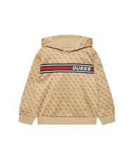 GUESS KIDS ACTIVE MINI ME Sweat &agrave; capuche coupe r&eacute;guli&egrave;re - B&eacute;b&eacute; Sweat