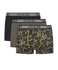 GUESS JOE 3 boxers multicolores - Slip homme