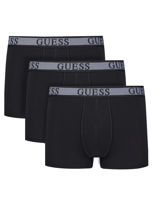 GUESS JOE 3 boxers multicolores jetbla - Slip homme