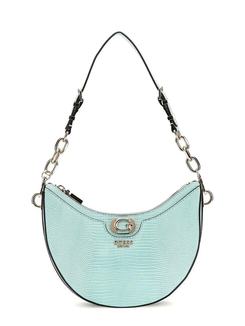 GUESS ORLINA Sac bandoulière imprimé lézard eau de mer - Sacs pour Femme
