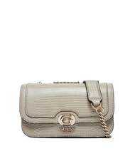 GUESS ORLINA Sac convertible &agrave; imprim&eacute; l&eacute;zard taupe - Sacs pour Femme - 1