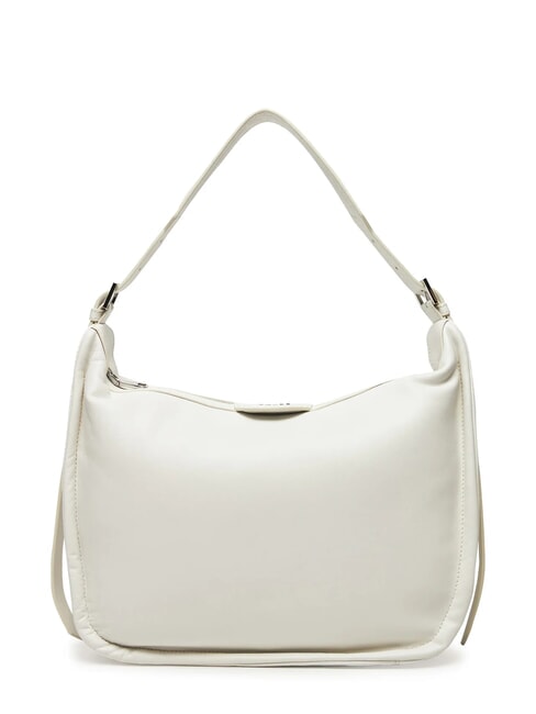 GUESS EVA Sac à bandoulière en cuir blanc optique - Sacs pour Femme