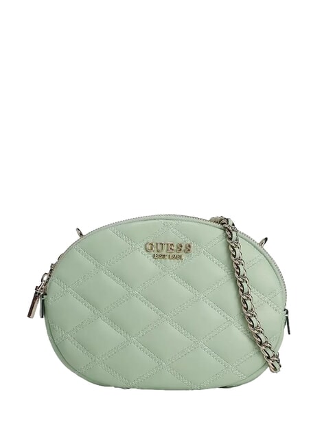 GUESS TAMSIN Petit sac bandoulière matelassé céladon - Sacs pour Femme