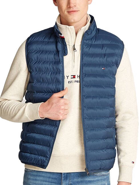 TOMMY HILFIGER TH Sans manches mer Égée - Vestes sans manches pour hommes