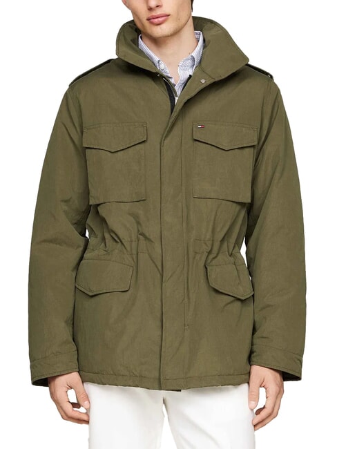 TOMMY HILFIGER TH Veste vert armée - Vestes pour hommes