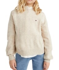 TOMMY HILFIGER TH KIDS Pull en laine à col rond - Pulls pour enfants