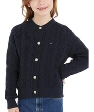 TOMMY HILFIGER TH KIDS Cardigan en coton - Pulls pour enfants