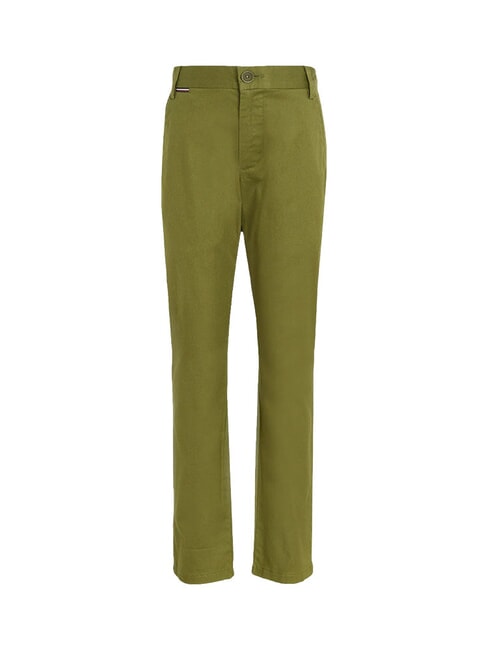 TOMMY HILFIGER TH KIDS Pantalon chino vert - Pantalons pour enfants