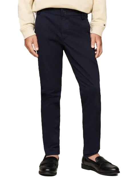 TOMMY HILFIGER TH KIDS Pantalon en coton ciel du désert - Pantalons pour enfants
