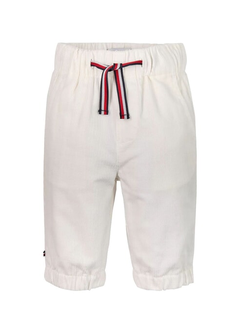 TOMMY HILFIGER TH KIDS Pantalon trois-quarts blanc ancien - Pantalons pour enfants