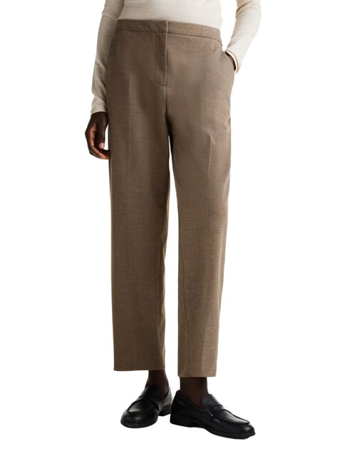 TOMMY HILFIGER TH  Pantalon héritage brun bruyère - Pantalons pour femmes