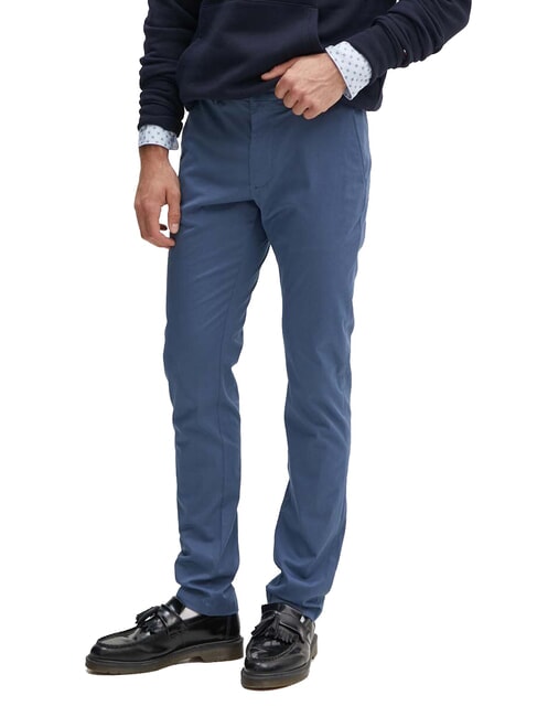 TOMMY HILFIGER TH BLEECKER Pantalon chino mer Égée - Pantalon