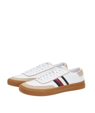 TOMMY HILFIGER TH  Baskets basses en cuir - Chaussures Homme