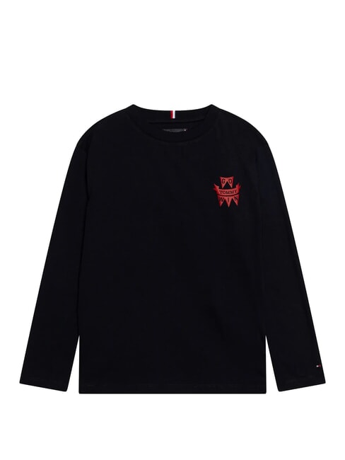 TOMMY HILFIGER TH KIDS T-shirt à manches longues ciel du désert - Tee-shirt enfant