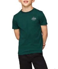 TOMMY HILFIGER TH KIDS T-shirt en coton à manches courtes - Tee-shirt enfant