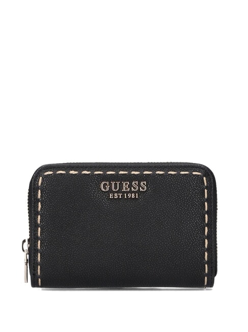 GUESS NASTRA Portefeuille moyen NOIR - Portefeuilles Femme