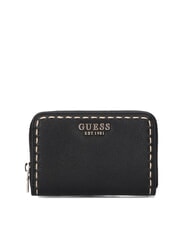 GUESS NASTRA Portefeuille moyen NOIR - Portefeuilles Femme - 1