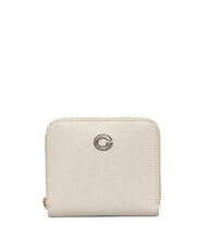 GUESS PUFFY Petit portefeuille en cuir OFFWHITE - Portefeuilles Femme - 1