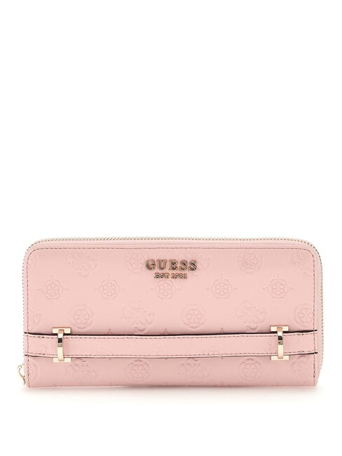 GUESS ZARELA Portefeuille zippé logo pivoine - Portefeuilles Femme