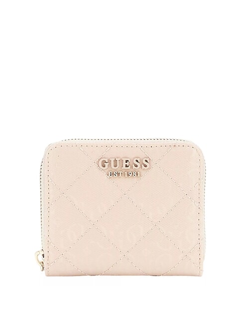 GUESS LAUREL Petit portefeuille sable - Portefeuilles Femme