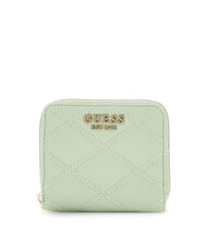 GUESS TAMSIN Petit portefeuille zippé céladon - Portefeuilles Femme - 1