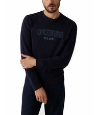 GUESS BEAU  Sweat-shirt à col rond - Pulls molletonnés