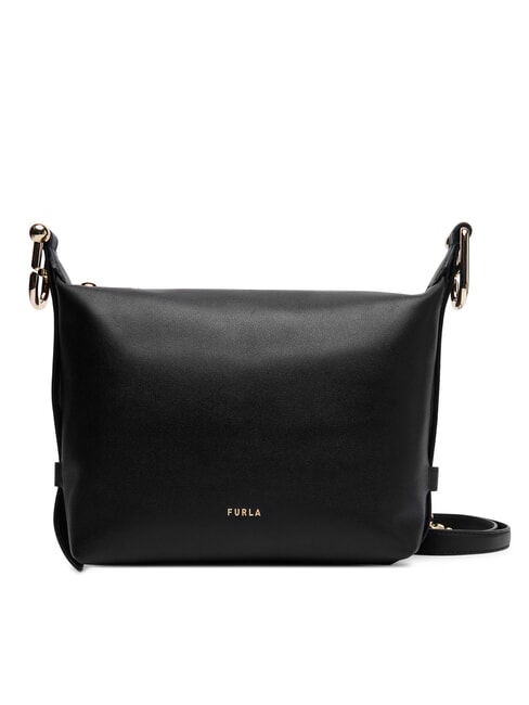 FURLA TONIE  Mini sac bandoulière en cuir Noir - Sacs pour Femme