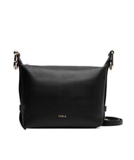 FURLA TONIE  Mini sac bandoulière en cuir Noir - Sacs pour Femme - 1