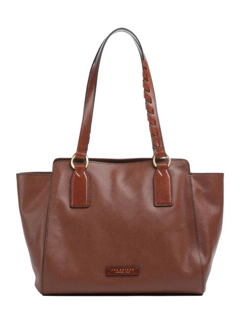 THE BRIDGE INES Sac cabas en cuir MARRON - Sacs pour Femme