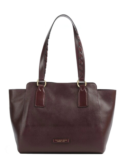 THE BRIDGE INES Sac cabas en cuir doit abbr. or - Sacs pour Femme