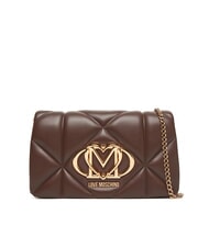LOVE MOSCHINO SMART DAILY  Mini sac &agrave; bandouli&egrave;re chocolat - Sacs pour Femme - 1