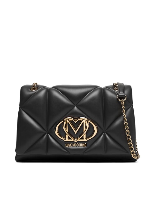 LOVE MOSCHINO EMBOSSED Sac à bandoulière / sac à bandoulière Noir - Sacs pour Femme
