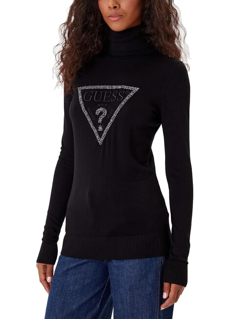 GUESS MELANIE TRIANGLE  Pull col rond jetbla - Chandails pour femmes